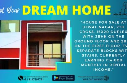 House for Sale at Ujwal nagar 7th cross