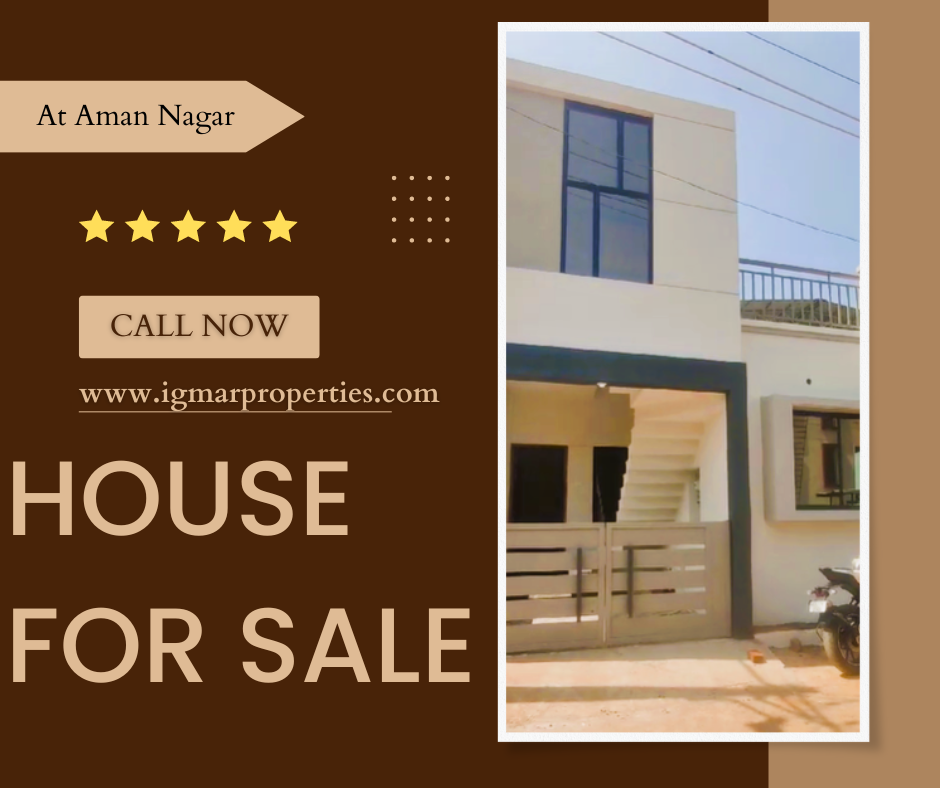 House for Sale at Aman Nagar 20.5x40 N A Plot With Concreate Road