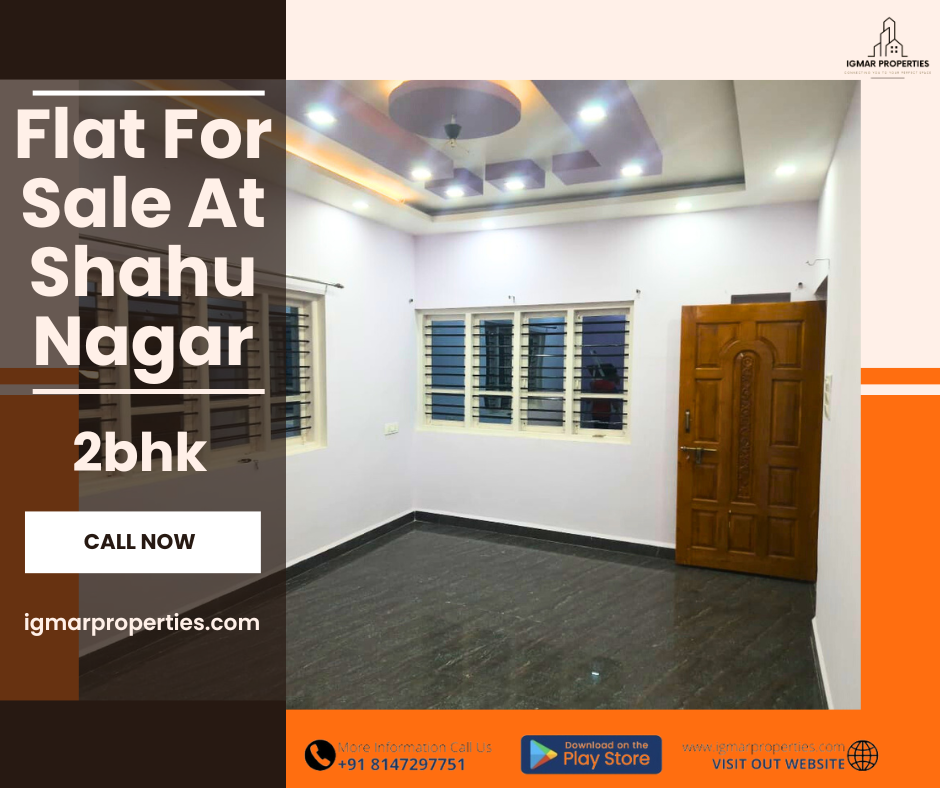 Flat for sale at Shahu Nagar 2BHK