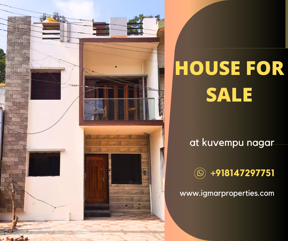 House for Sale at Kuvempu Nagar