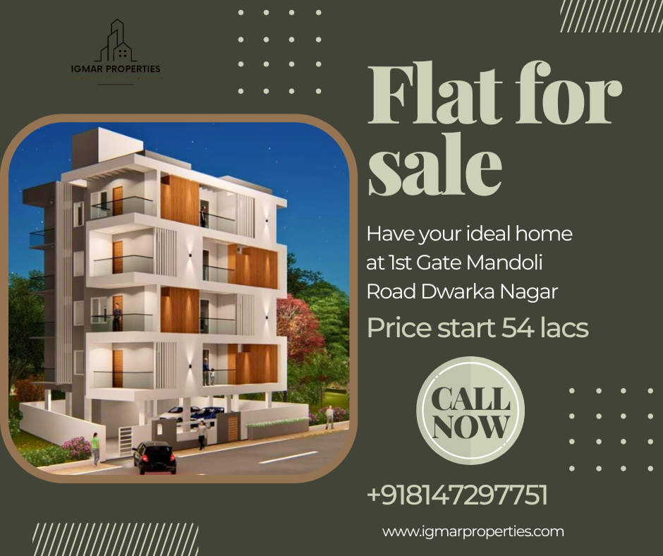 For Sale: 2 BHK Flat At 1st Gate Mandoli Road Dwarka Nagar 3rd cross Tilakwadi Belgaum