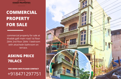 Commercial Property for Sale at Khadak Galli Main Road