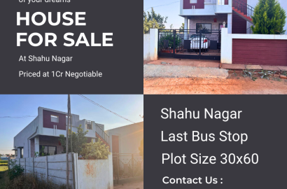 House for Sale at Shahu Nagar Belgaum 30x60 2 BHK