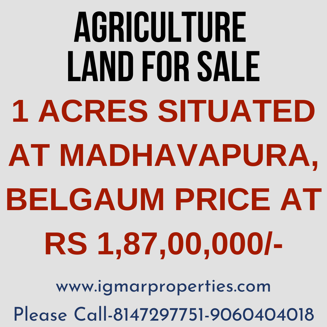 Agriculture  land for sale in Auction at Madhavapura, Belgaum