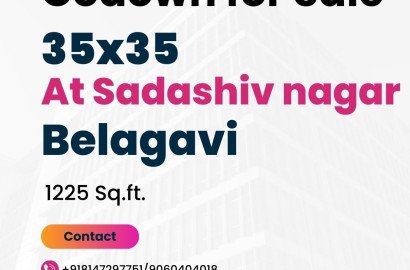 Godown for Sale at Sadashiv Nagar Belagavi 35x35