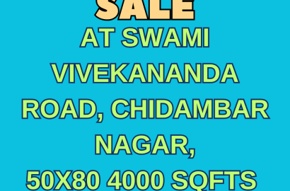 House for Sale at Swamy Vivekanand Road Chidambar Nagar 50x80