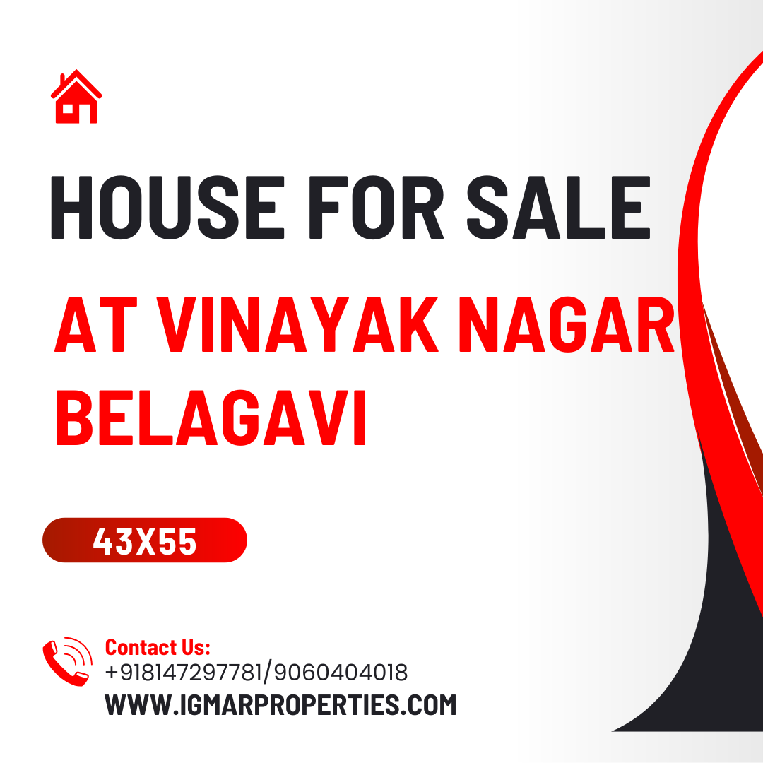 House for sale At Vinayak Nagar Belagavi