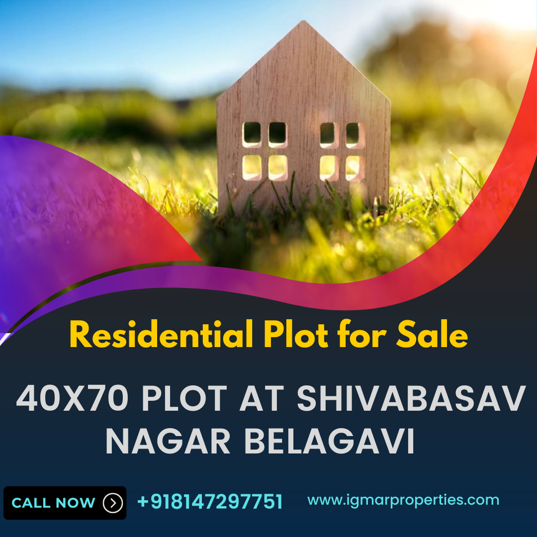 Residential Plot for Sale 40x70 plot at shivabasav nagar belagavi