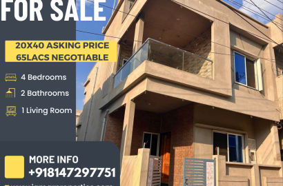 House for Sale at Vaibhav Nagar Belgaum 20x40 4 BHK