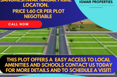 PLOT FOR SALE NORTH & WEST FACING 50X60 4  PLOTS AT SANGMESHWAR NAGAR PRIME LOCATION.