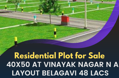 Plot for sale at Vinayak Nagar 40x50 N A Layout