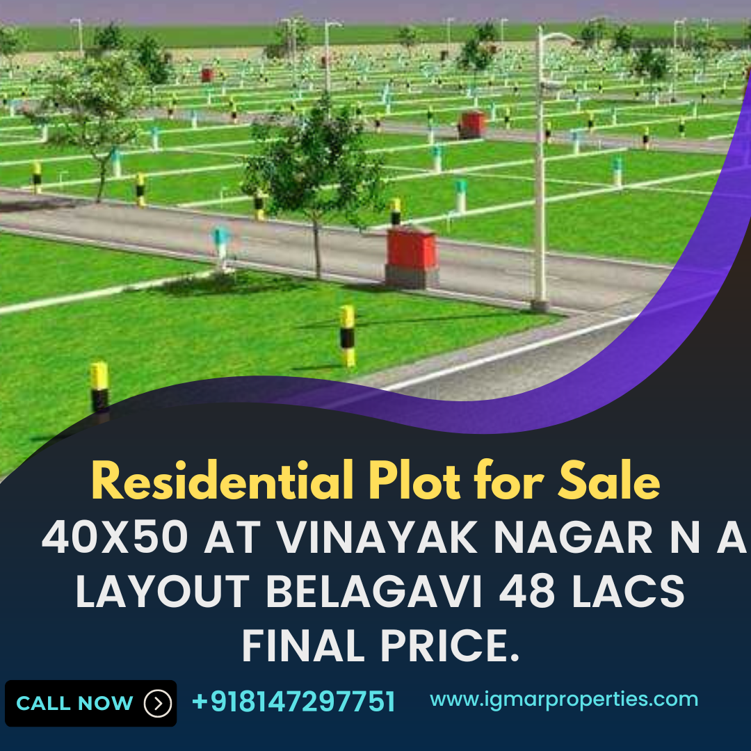 Plot for sale at Vinayak Nagar 40x50 N A Layout