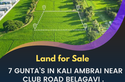 Land for Sale at Kali Ambrai near Club Road, Belagavi 7 Gunta's